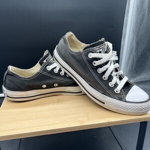 Converse Chuck Taylor All Star Black Tennis Shoes Size 7 W 5 M